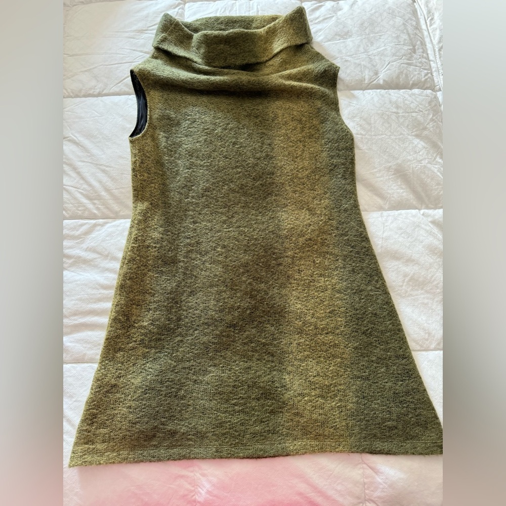 Moss Green Cowl Neck Tunic